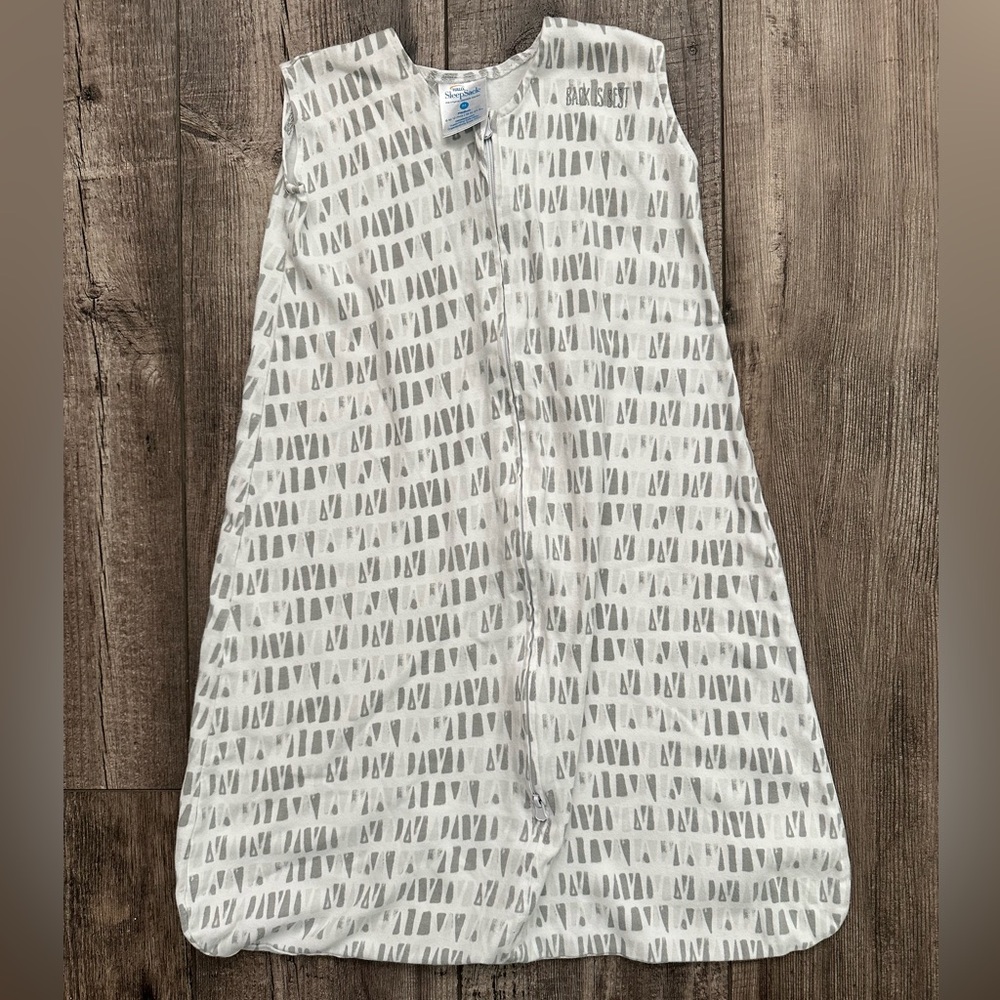 Halo White and Gray Patterned Infant Sleep Sack